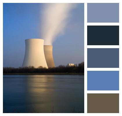 Power Plant Nuclear Power Plant Cooling Tower Image